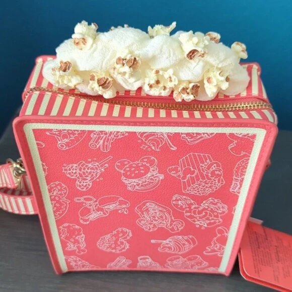 Disney Eats Parks Popcorn Crossbody Bag Brand New - Picture 2 of 13